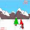 Snowboarding Santa Icon